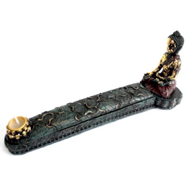 Hovedbilde Antikk Buddha Røkelseholder