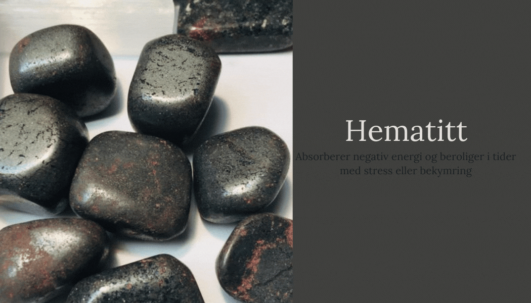 Hematitt Armbånd 8mm