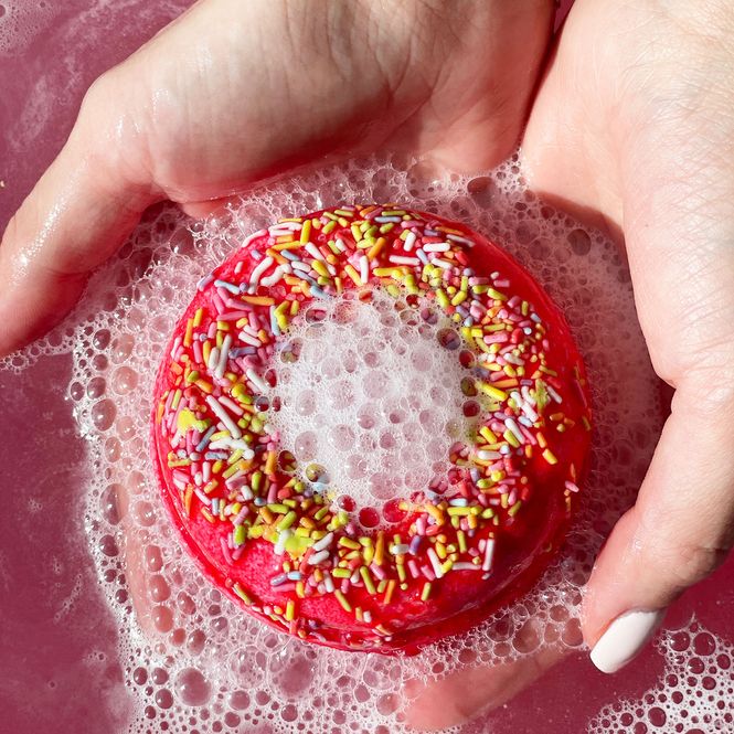 Hovedbilde  Bade Donut Jordbær&Banan