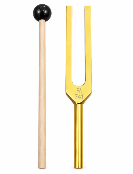 Hovedbilde 741Hz Stemmegaffel Gold