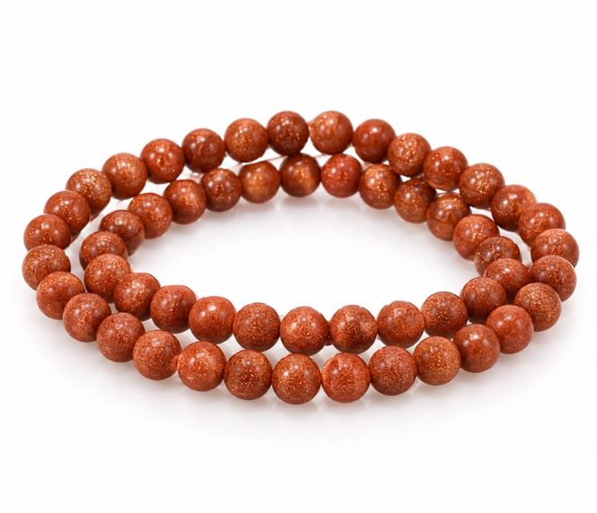 Hovedbilde Stjernesten Gull 6mm Armbånd