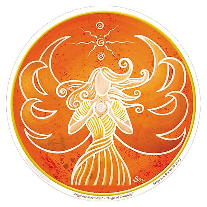 Hovedbilde Angel of Creativity Sticker