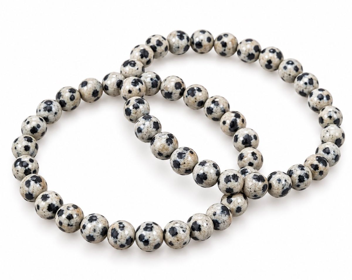 Dalmatiner 6mm Armbånd 