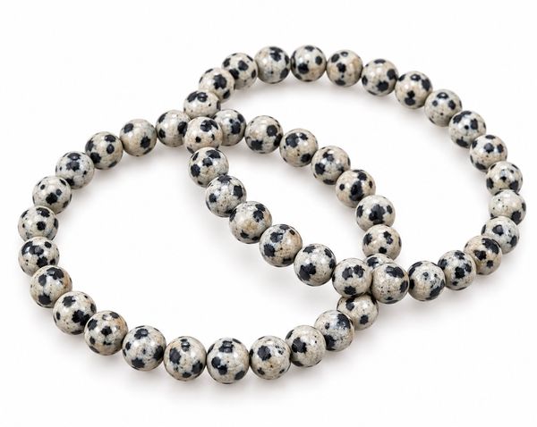 Hovedbilde Dalmatiner 6mm Armbånd 