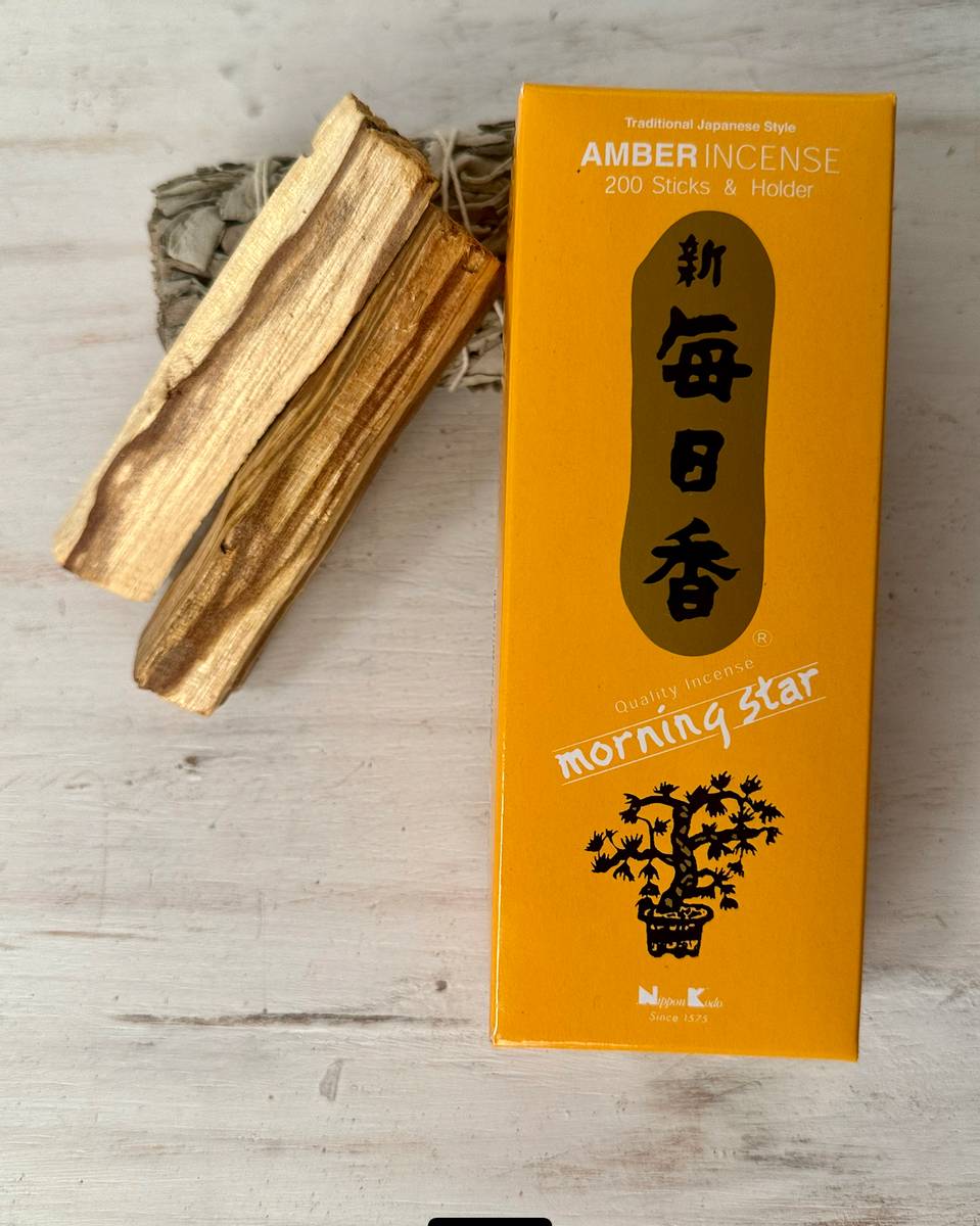 Røkelse Amber - Morning Star 200 Pinner