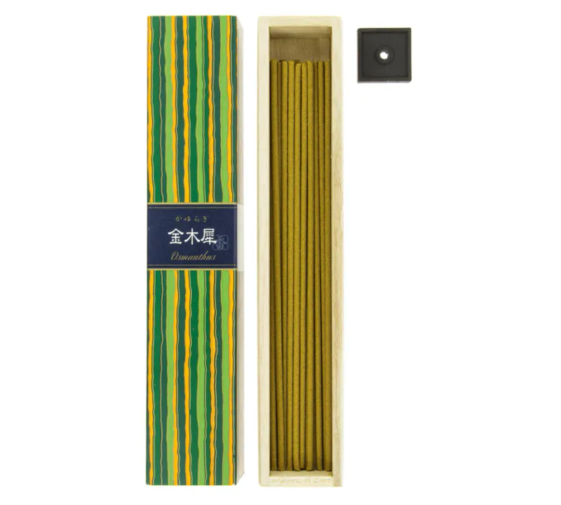 Kayuragi Osmanthus – Røkelsepinner Med Holder