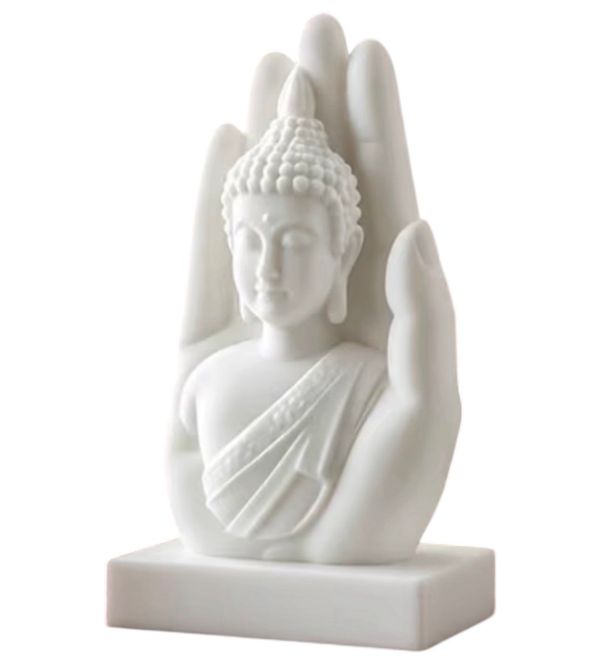 Hovedbilde Hvit Buddha Shadow